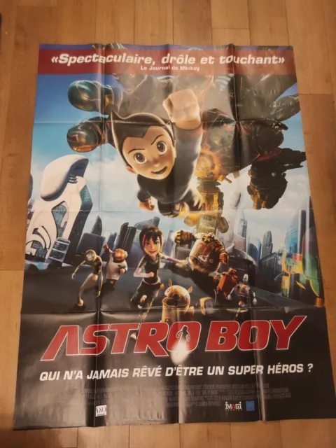 Affiche cinéma ASTRO BOY 120x160cm Poster / ASTRO LE PETIT ROBOT / David Bowers