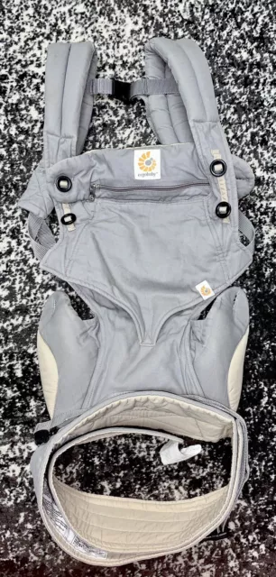 Ergo Baby 360 All Four Positions Baby Carrier Grey/Tan