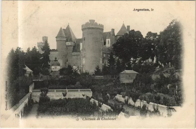 CPA AK Argenton Chateau de Chabenet FRANCE (1170819)
