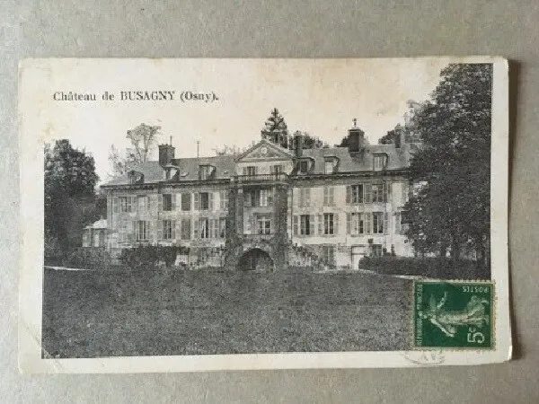 Cpa Osny (95) Chateau De Busagny