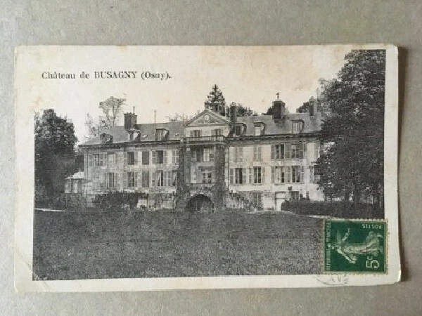 Cpa Osny (95) Chateau De Busagny