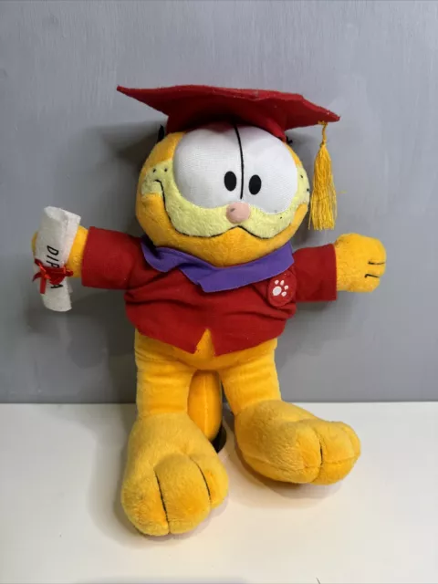 Garfield Diploma Graduation Collectable Plush Soft Toy Play By Play