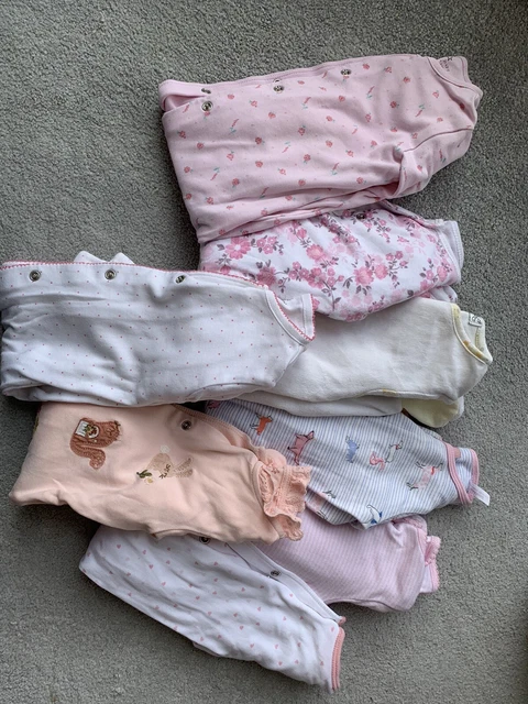 Tute per dormire bambine neonato grow bundle 3-6 mesi