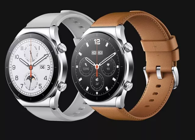 Xiaomi Reloj S1 Smartwatch Acero Cuero Auténtico + Correa de Silicona Plata