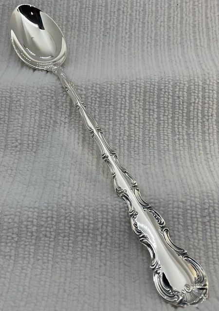 GORHAM STRASBOURG Sterling Silver 7 1/2 Iced Teaspoon BEAUTIFULLY REFURBISHED GS