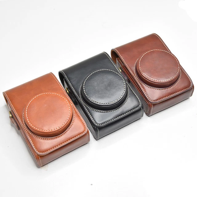 PU Leather Cover Camera Case Bag For Ricoh GRIII GR3 GR2 GRII GR-3 x100 ZV1 ZV-1 2