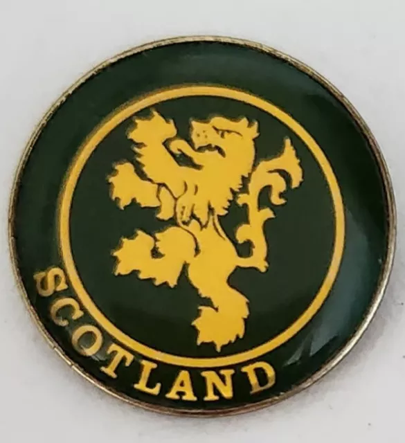 Scotland Enamel Badge,  Lion Rampant