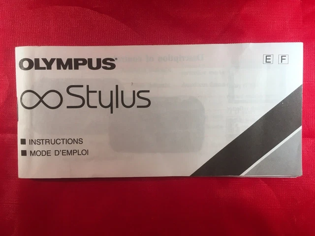 Olympus Stylus Instruction Manual