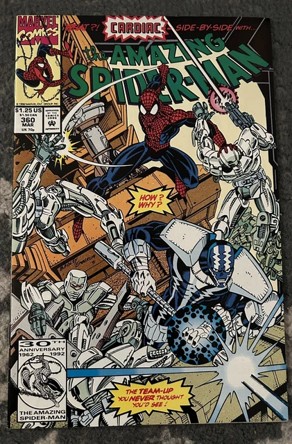 Marvel Comics The Amazing Spider-Man #360 Cardiac Venom Carnage Peter Parker MCU