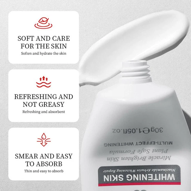 Niacinamide crema sbiancante e ringiovanente per le mani idratante per la cura della pelle B8K0