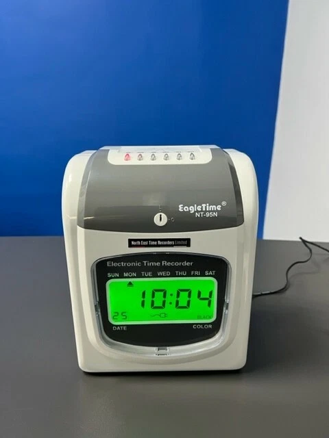 Factory Clocking In Machine FACTORY CLOCKING IN Machine / Staff Time Recorder / New NT95N Model £ ...