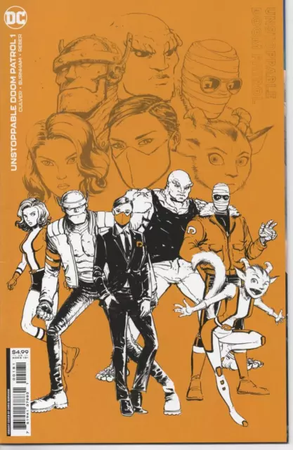 Unstoppable Doom Patrol # 1 Burnham Design Variant May 2023 1St Beast Girl