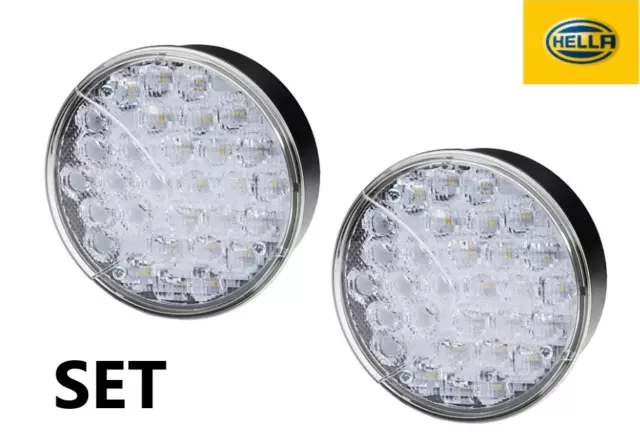 SET LED Heckleuchte 12V links und rechts Ø 122,5 ADR GGVS IP6K9K ORIGINAL HELLA