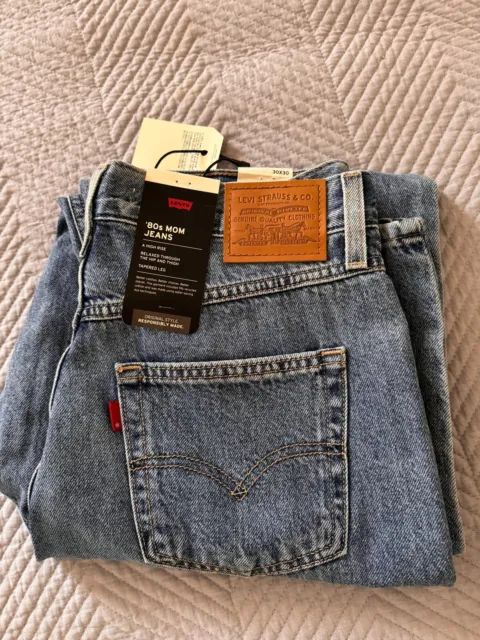 Levi 80s Mums Jeans High-Waisted | Brand new | Size 30 | Straight Cut