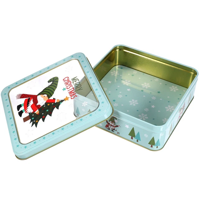 HDGSAFD 4 Morceaux De Boîte Vide En Métal, Boîte De Rangement À Petits