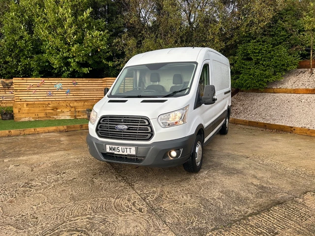 Transit 100 T350 Rwd 2015 FORD TRANSIT 2.2 TDCi 125ps T350 RWD LWB White Manual Diesel NO ...