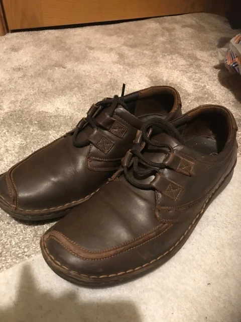ARBITRO SHOES MENS Size 7 EU 41 Brown Leather Lace Up Orthopedic Comfort VGC 7.00 PicClick UK