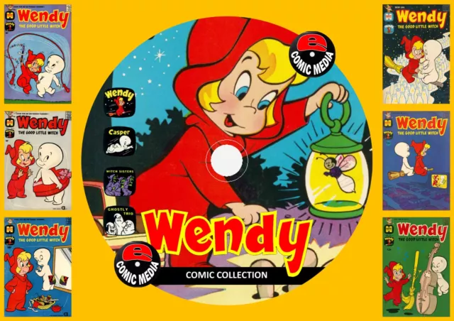 Wendy (Harvey Comics) On PC DVD Rom (CBR Format)