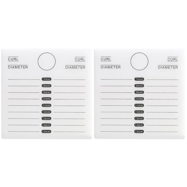 2 PCS Wimperntisch Veredeln Klebepalettenhalter Gummiunterlage