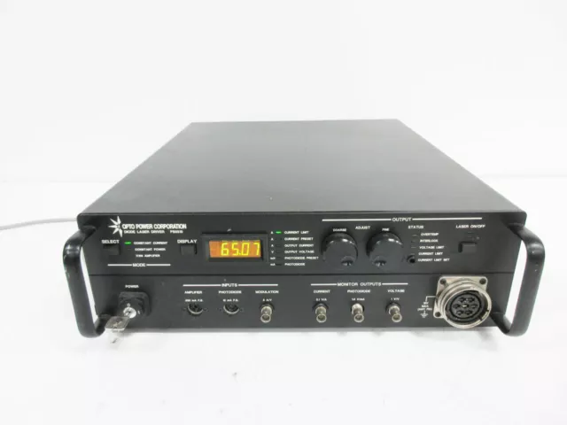 Opto Power Corp Ps6510 65 A 10 V Diode Laser Power Supply Driver