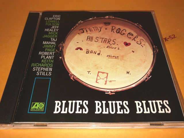 Jimmy Rogers Blues Band CD jeff healey eric clapton mick jagger jimmy page plant