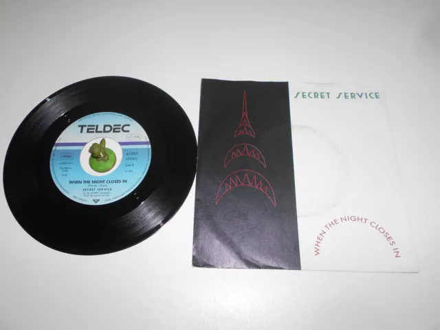 Secret Service - When the Night closes in (1985) Vinyl 7` inch Single Vg ++