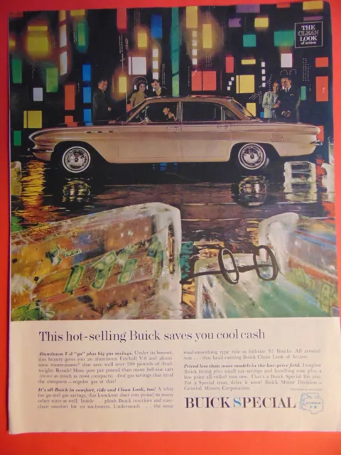 1961 BUICK SPECIAL vintage print ad