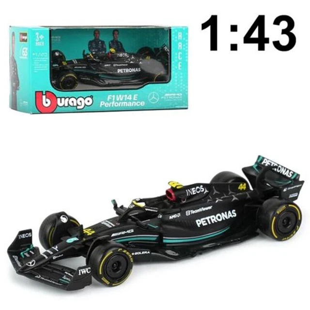 BBURAGO MERCEDES AMG F1 W14 E 1 43 44 Lewis Hamilton Racing Car