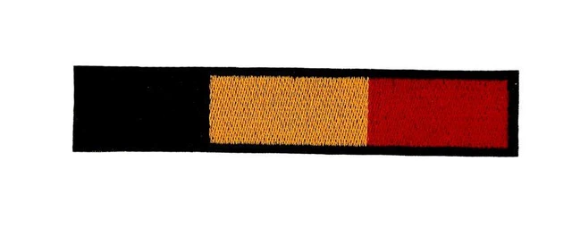 Patch Ricamato Belgio - Souvenir Da Viaggio Per Zaino - Bandiera Belga R2 - Foto 2