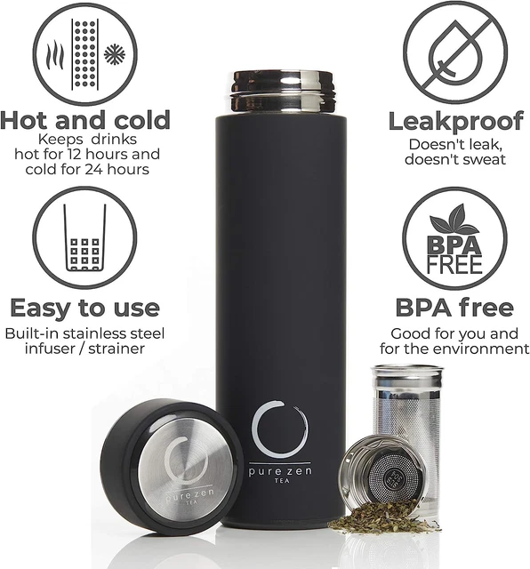 Thermos with Infuser - Stainless Steel Insulated Tea Infuser 3
