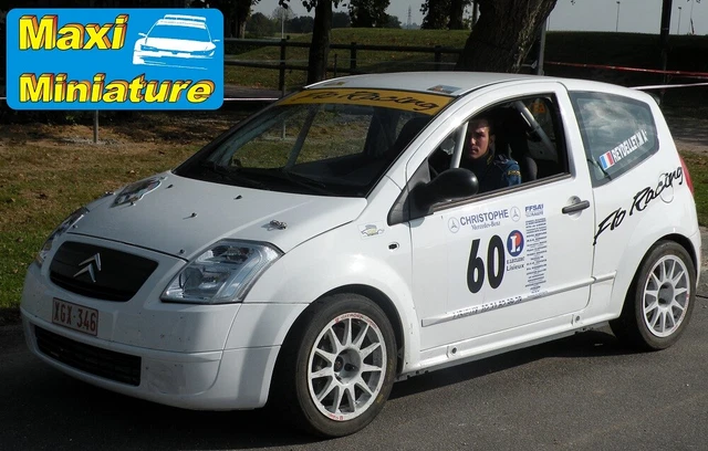 CITROEN C2 S1600 n° 0 RALLYE DU CHABLAIS 2009 S.LOEB DECAL 1/43e