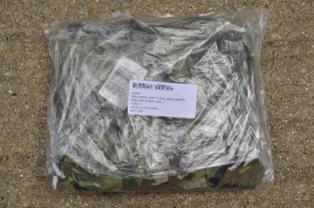 SMALL SHORT ECWCS L5 Soft Shell Cold Weather Pants Level 5 Trousers Multicam OCP 4
