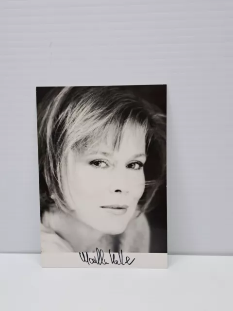 Marthe Keller Autographed Signed  4 X 6 Postcard Actress