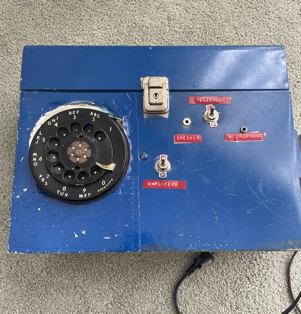 Rotary Telephone Vintage Phone Equipments I thnk trouble shoot device Not Tested 2