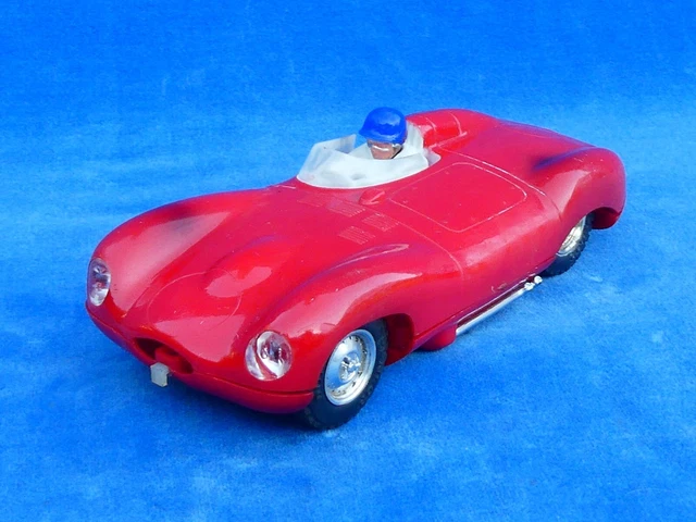 A 1960's unboxed Tri-ang Scalextric racing car set with 2 1961 Lotus