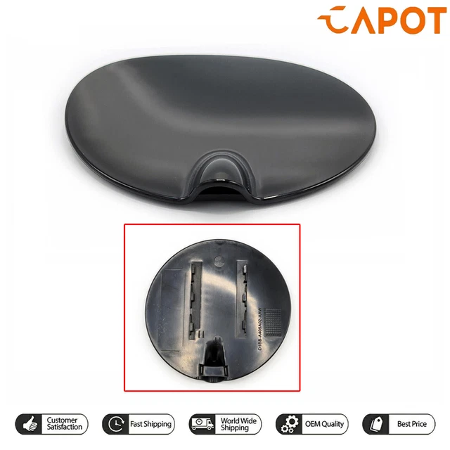 Couvercle De Trappe à Essence NEUF Pour Ford Fiesta MK7 (2008-2012) - Réf. 1866686 / ENV 01051866686 - Noir - Marque Enva