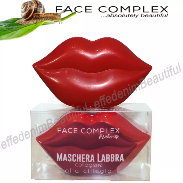 Maschera Labbra collagene ciliegia Volumizzante idratante Filler in gel nuovo