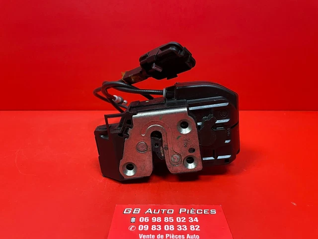 Gâche De Serrure De Porte Avant Gauche Pour Renault Scénic 2 (5 Portes) - 4 Pins - Occasion Fonctionnelle