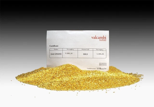 1 oz Refined Pure 24K Gold .9999 Fine Gold Shot Casting - IN STOCK
