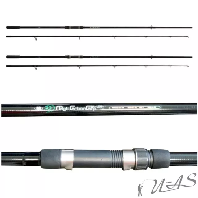 Spar Set 2 x Karpfen Rute Carp Rod 2tlg 3,60M 3,00LBS Magic Carbon LINEAEFFE