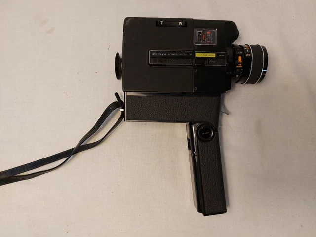 Caméra cosina super 8 année 70 avec sacoche, micro. Et