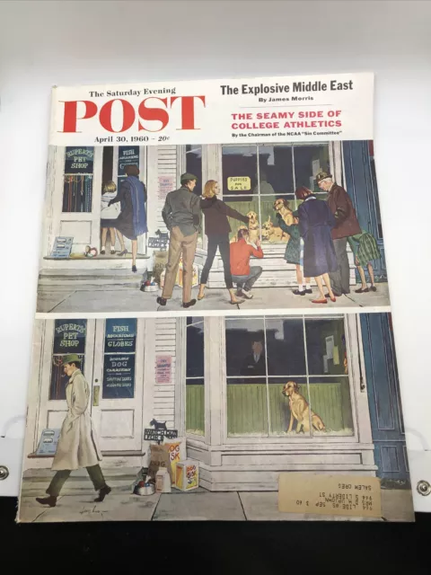 The Saturday Evening Post April 30 1960 The Explosive Middle East, Newsstand