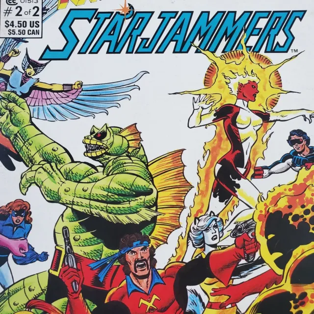 X-Men Spotlight On Starjammers #2 Prestige Format Dave Cockrum Art!