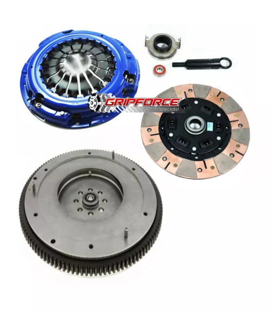 FX DUAL FRICTION CLUTCH KIT+OEM FLYWHEEL fits SUBARU IMPREZA WRX LEGACY GT 5SPD