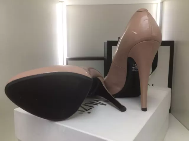 Nando MUZI Pumps 38 13 cm Sexy nude  HOT sky high heels 3