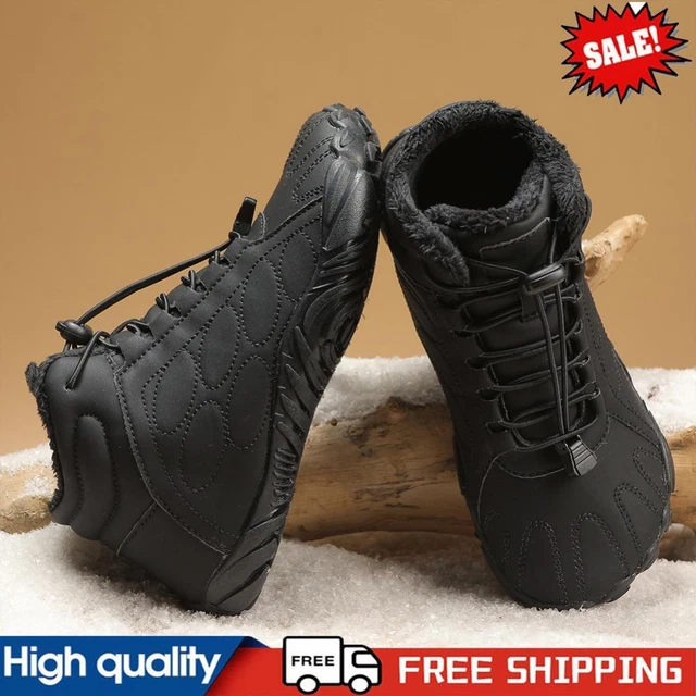 WINTER SNOW BOOTS Wide Toe Box Ankle Booties Waterproof for Hiking