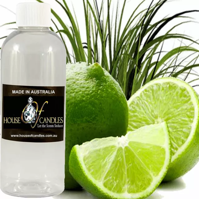 Lemongrass & Limes Fragrance Oil Candle Soap Making Perfume Bath Body Slime