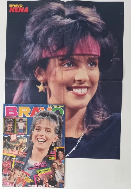 Bravo 12 vom 15.3.1984 Nena ~ Komplett mit NENA Superposter (D1078)