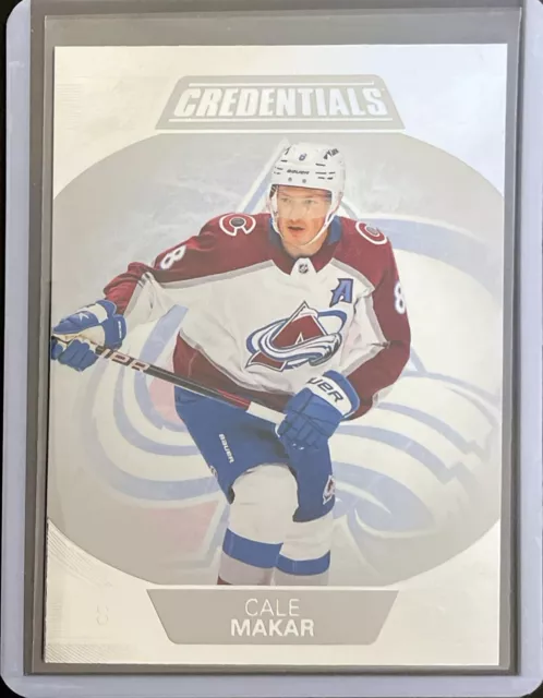 Cale Makar - 2022-23 Upper Deck Credentials NHL Hockey #23