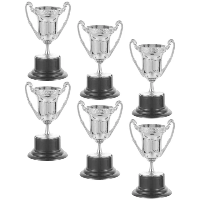 6pcs Honor Trophy Prop Simulation Trophy Prop Competition Trophy Prop Party